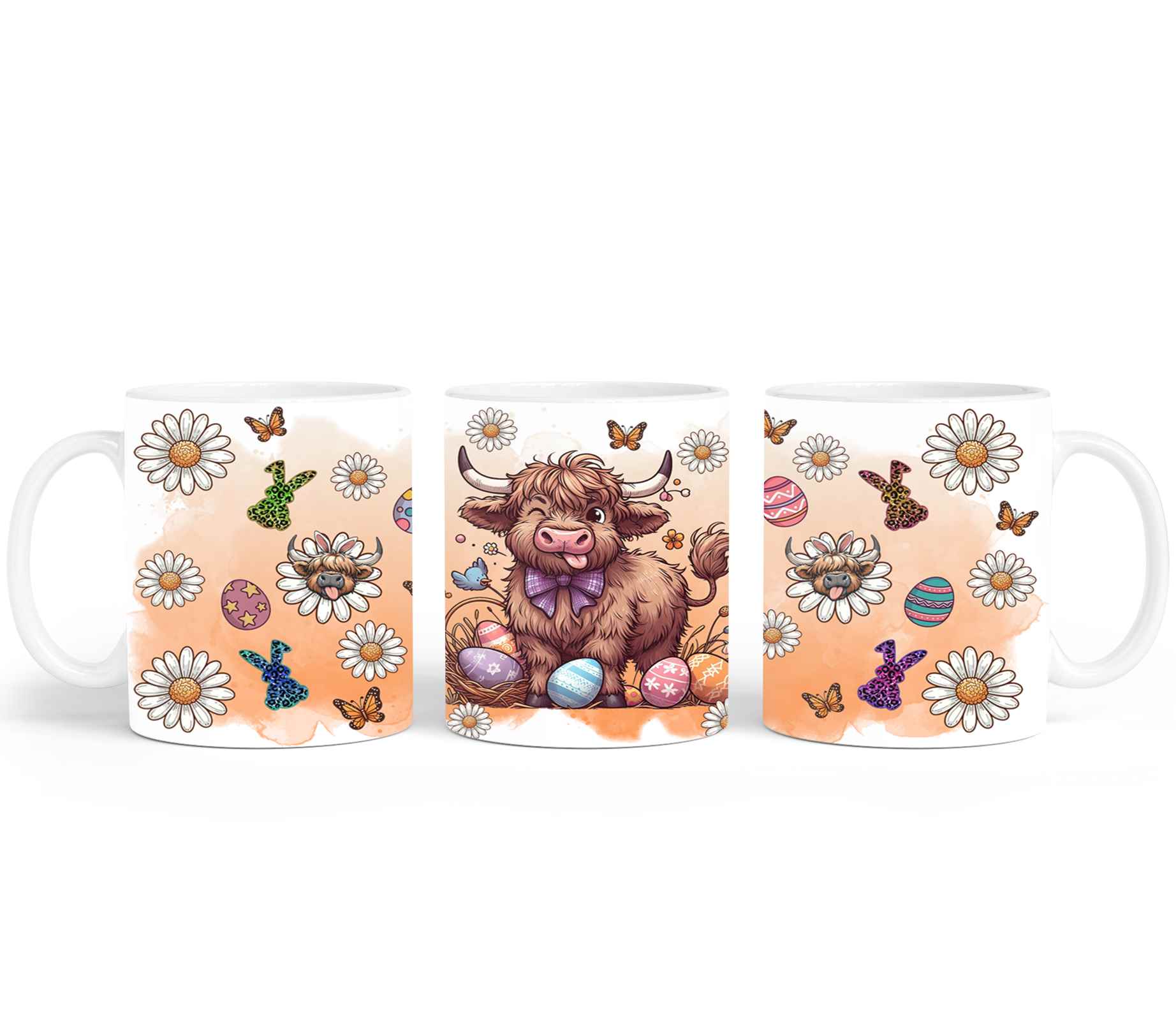 Highland Cow Easter-10379